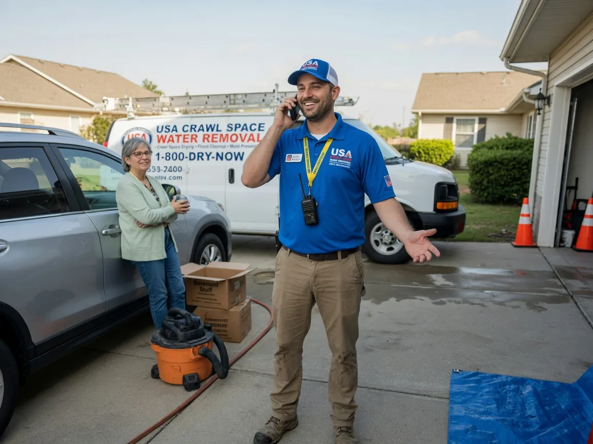 Crawl Space Water Removal Bedford, KY FAQs